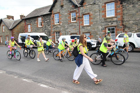 Kirkcudbright Parade August 2025 